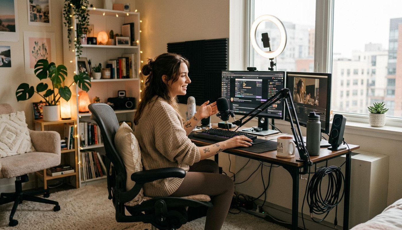 Backstage-report: wie läuft ein tag im leben einer camgirl ab?